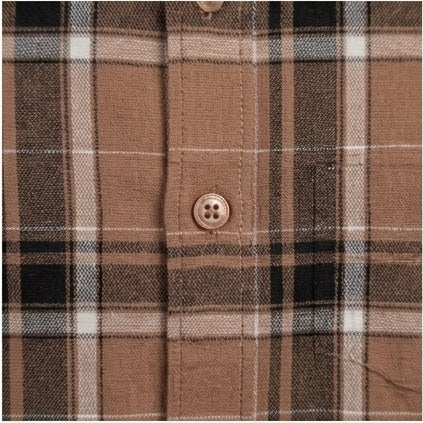 BROWN PREMIUM CHECKERED SHIRT modern full sleeve wear(unisex)