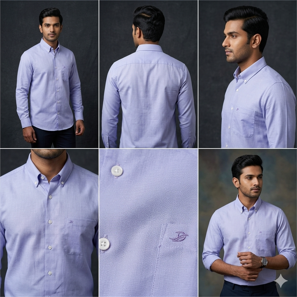 GOLDEN BROWN LINEN FULL SLEEVE SHIRT