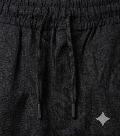 PREMIUM BLACK LINEN PANTS (TROUSERS)
