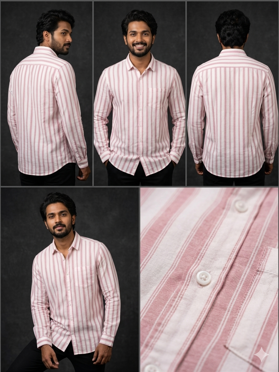 BLUE MERIDIAN STRIPE WITH FULL SLEEVES