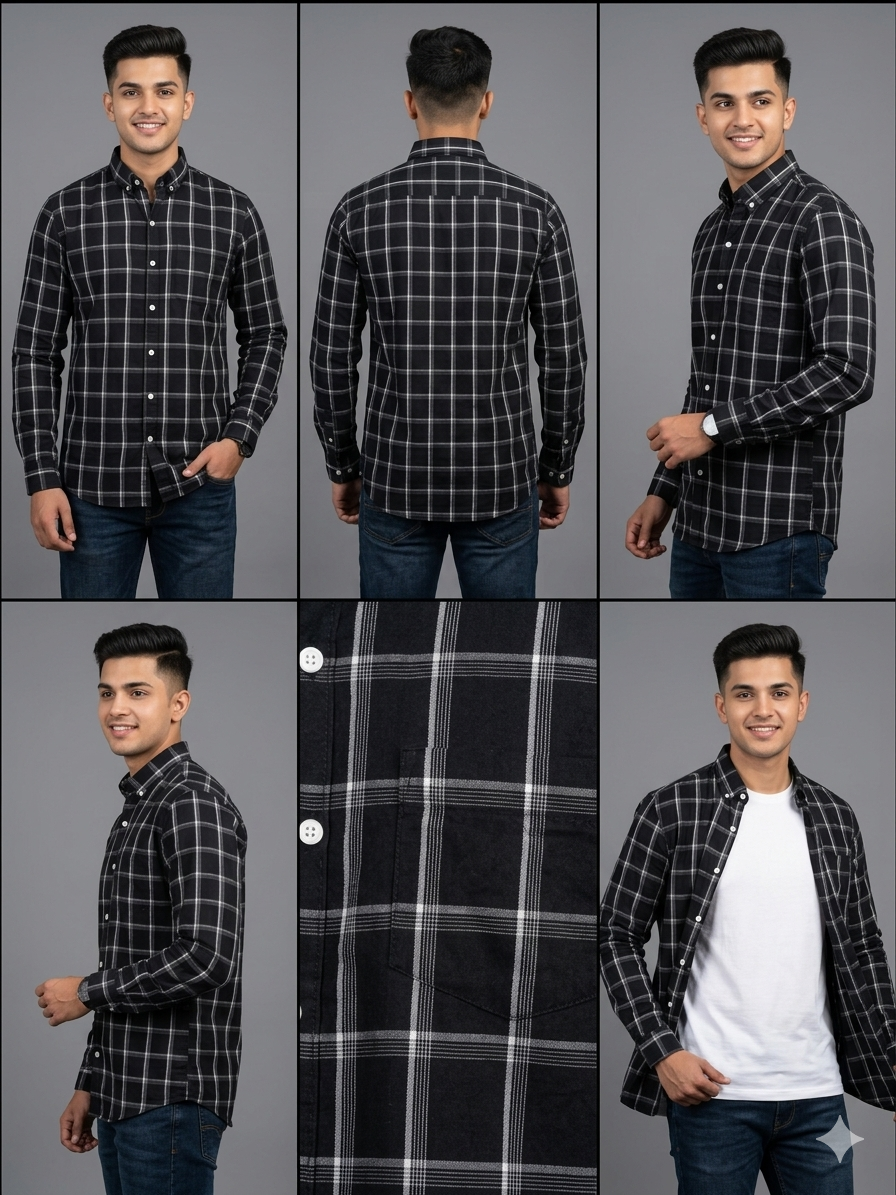 The Wine Lattice Madras Shirt