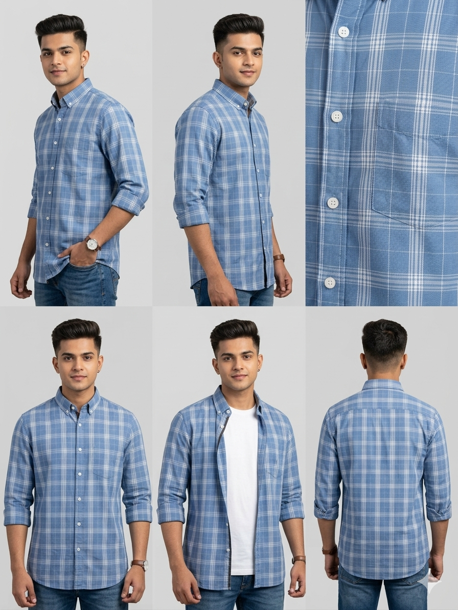 The Wine Lattice Madras Shirt