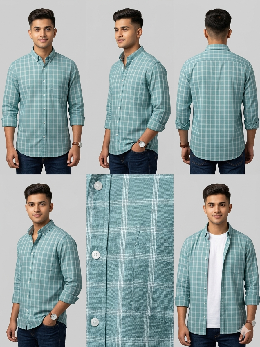 The Wine Lattice Madras Shirt