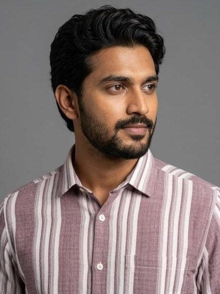 THE HORIZON STRIPE LINEN SHIRT WITH FULL SLEEVES