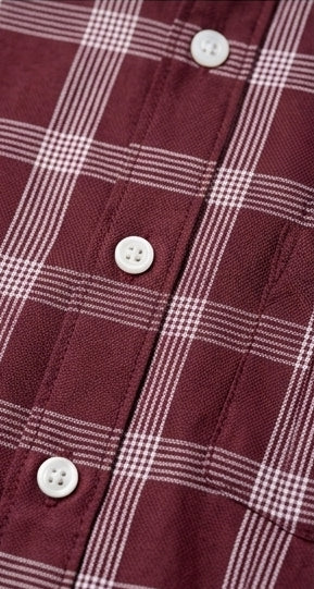 The Wine Lattice Madras Shirt