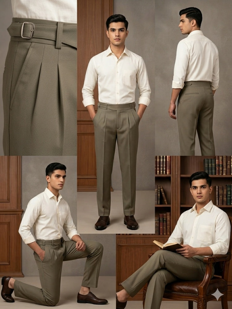 FORMAL KHAKI GURKHA PANTS