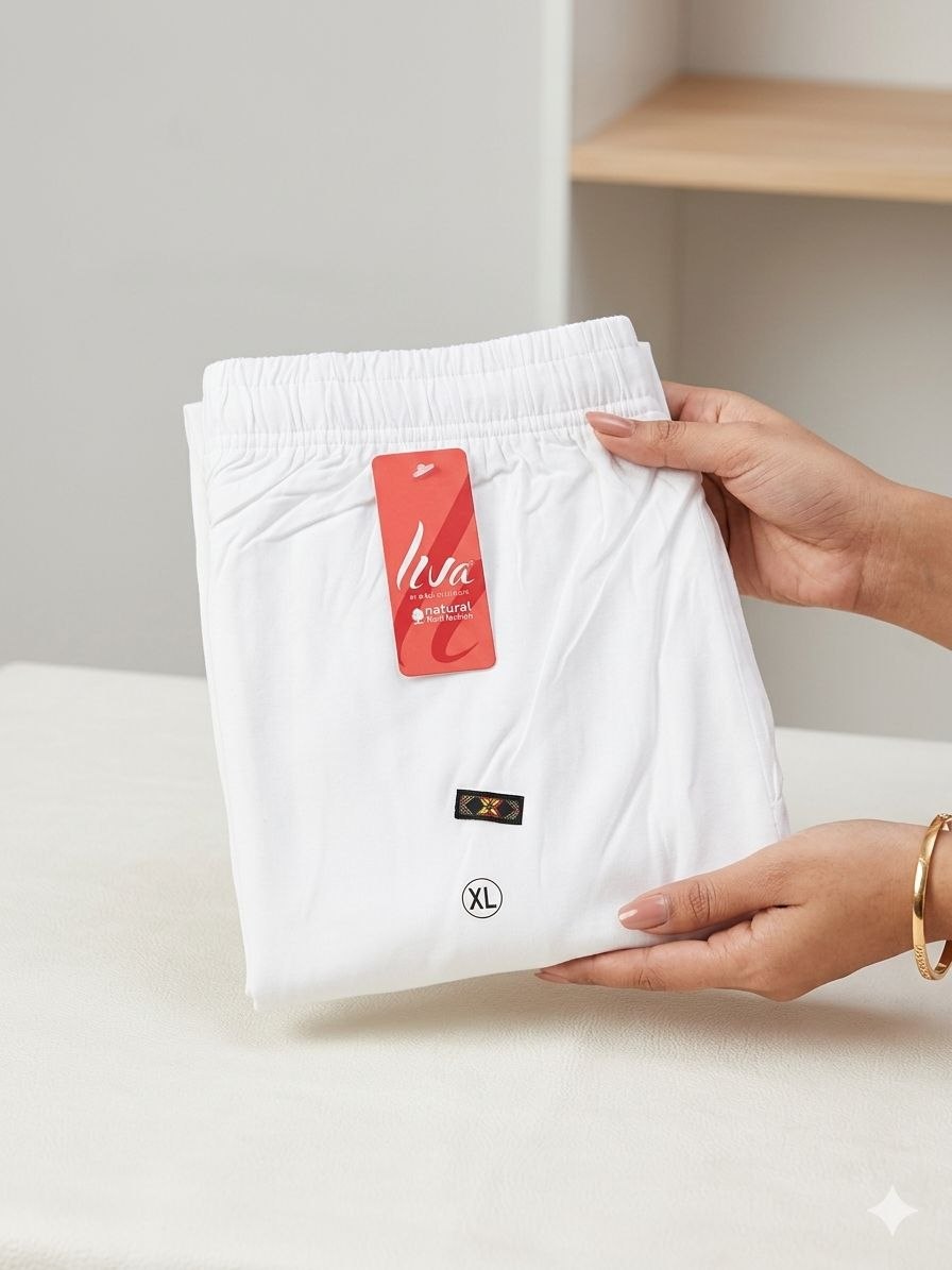 Premium Cotton Straight-Fit Pants
